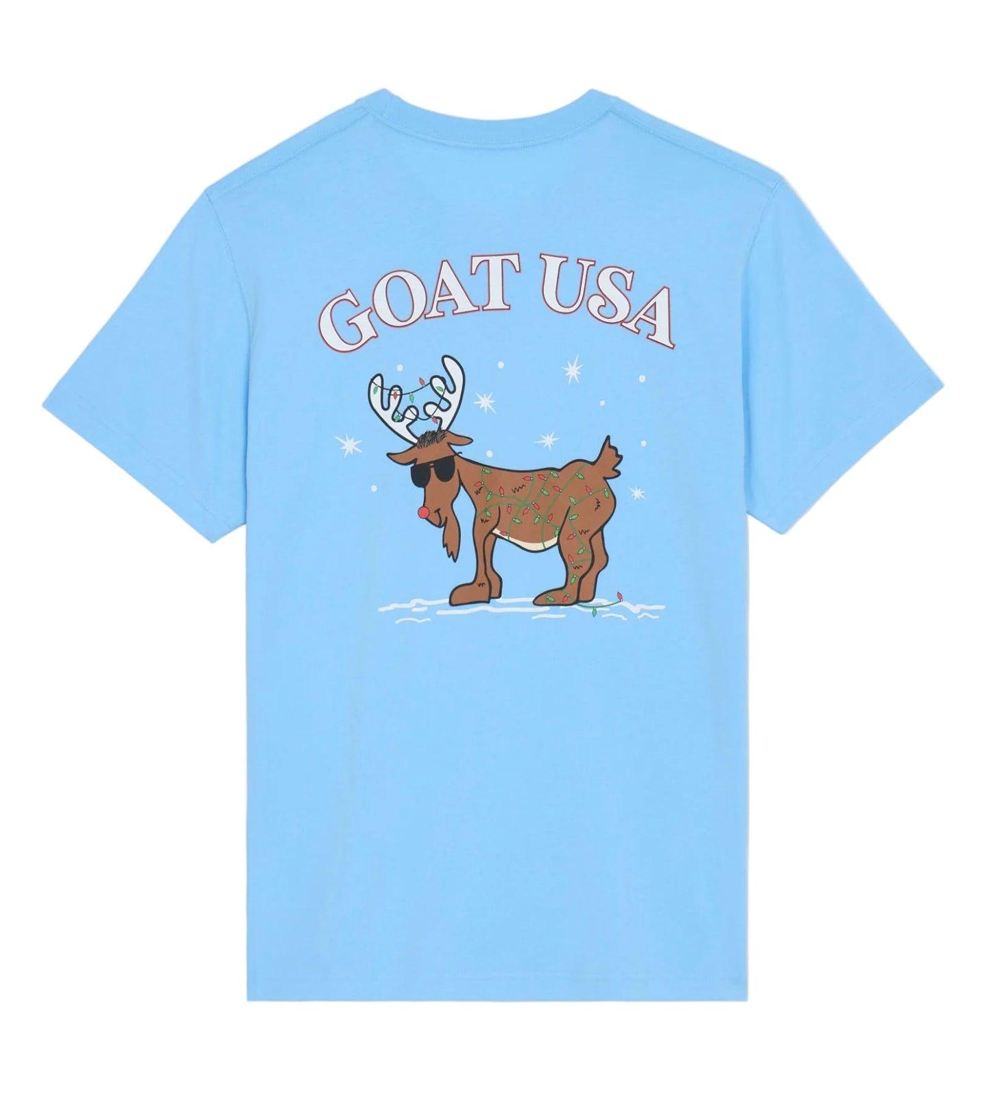GOAT USA Santa's Reindeer T-Shirt