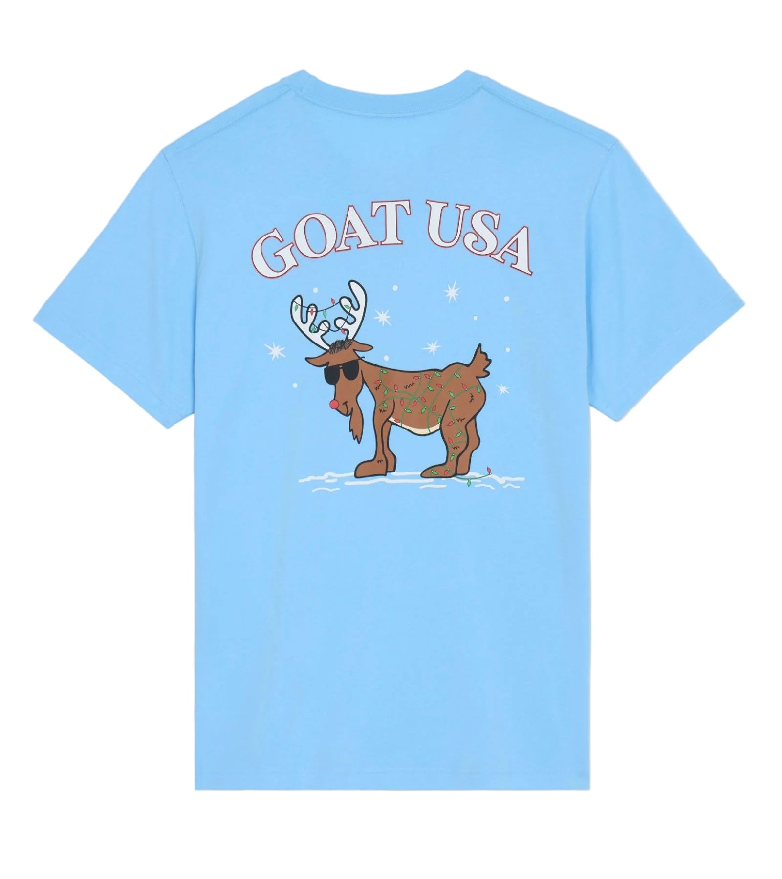 GOAT USA Santa's Reindeer T-Shirt
