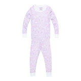 Joy Street Houston Two Piece Long Pajamas- Cowgirl Pink