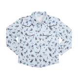 BlueQuail Rodeo Pearl Snap Long Sleeve Shirt