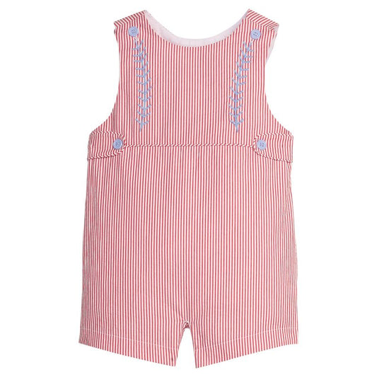 Little English Button Tab Jon Jon- Baseball