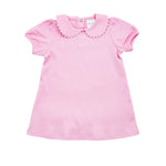 Southern Proper Pink Scalloped Dress 