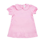 Southern Proper Pink Scalloped Dress 