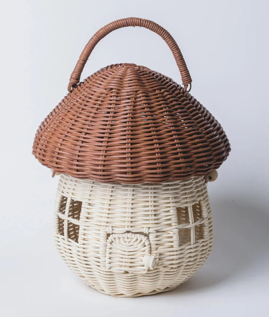 Poppie Toys Mushroom House Basket
