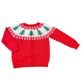 Red Christmas Tree Cardigan made by Lulu Bebe