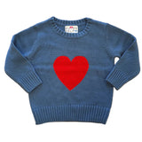 Ruth and Ralph Red Heart Sweater