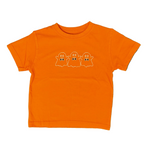 Orange Ghost Short Sleeve T-Shirt