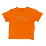 Orange Ghost Short Sleeve T-Shirt