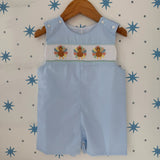 Lulu Bebe Turkeys Smocked Shortall