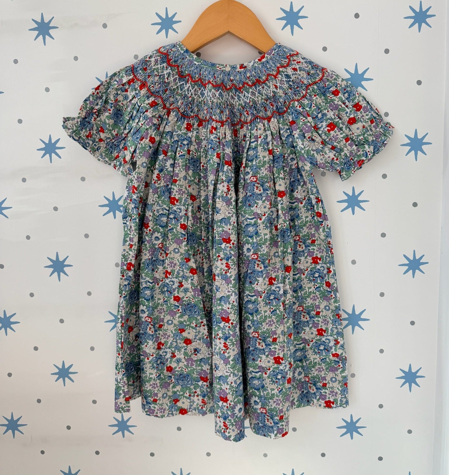Lulu Bebe Floral Smocked Dress