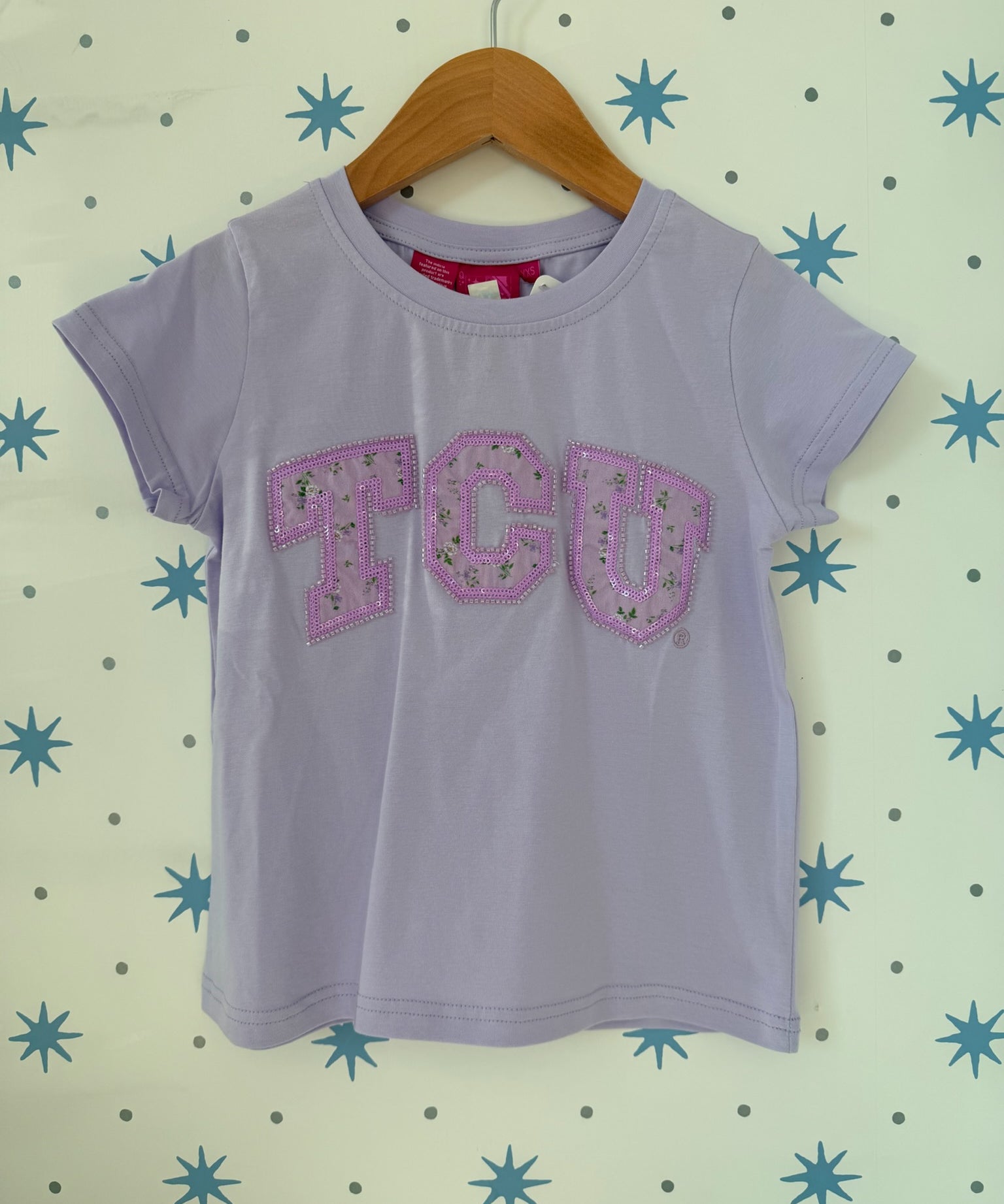 Queen of Sparkles TCU Floral Tee