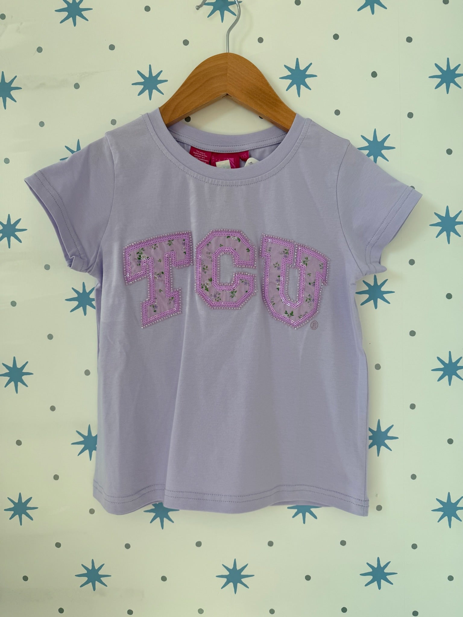 Queen of Sparkles TCU Floral Tee