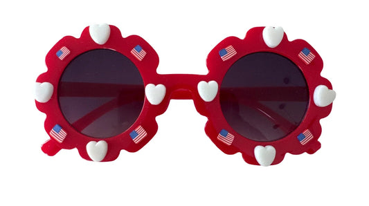 Milas Sunny World Cami Flower Sunnies- Flag Love