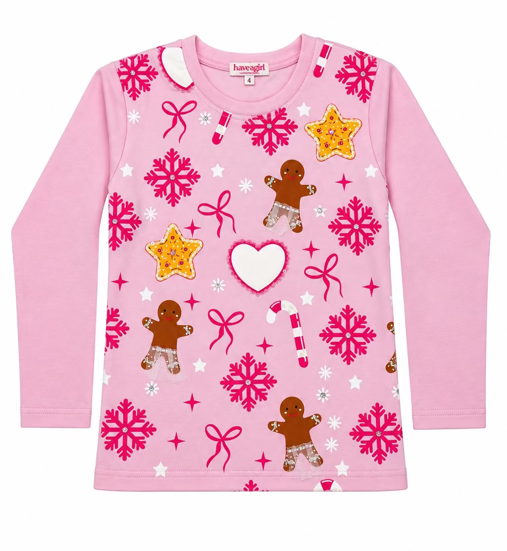 Haven Girl Blush Pink Cookie Tee
