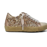 Shu Shop Paula Sneaker- Champagne Glitter
