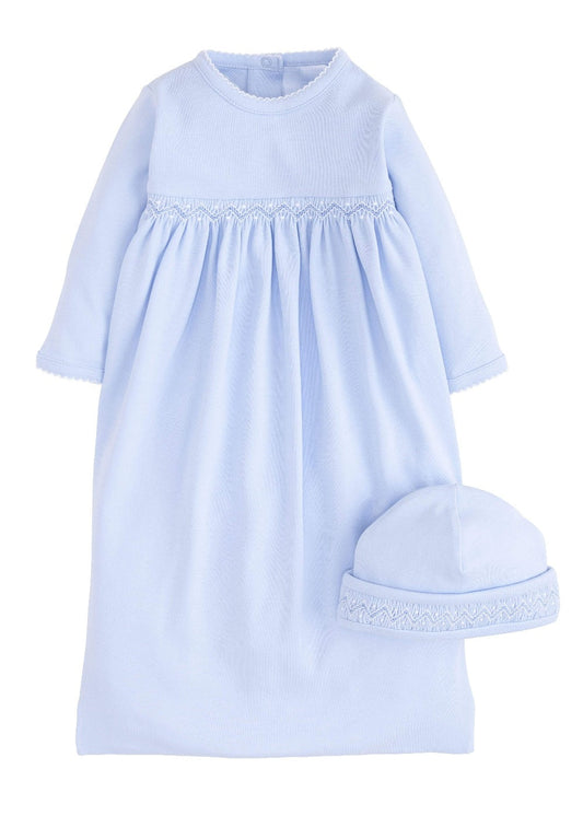 Little English Welcome Home Layette Set - Blue