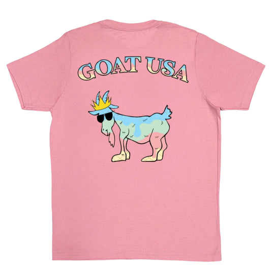 GOAT USA Ice Cream T-Shirt- Pink