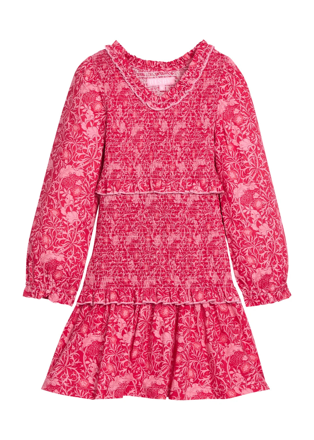 Bisby Indie Dress- Cambridge Crimson Floral