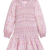 BISBY Indie Dress- Verbier Vines Violet