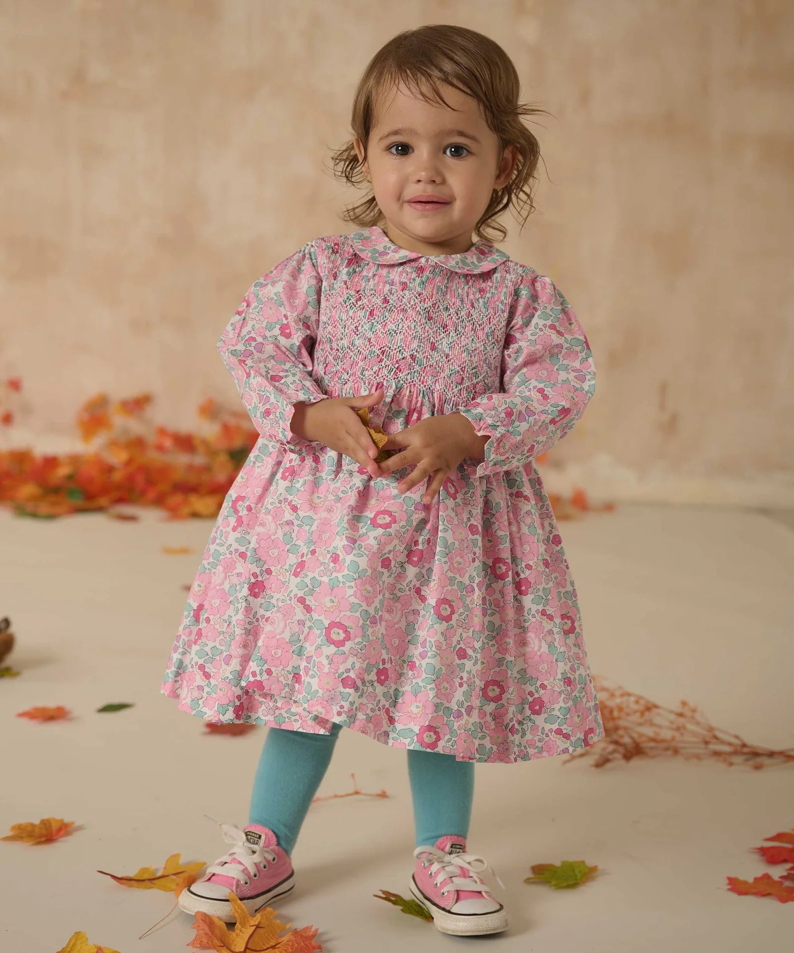 Question Everything Izzy Smocked Baby Dress