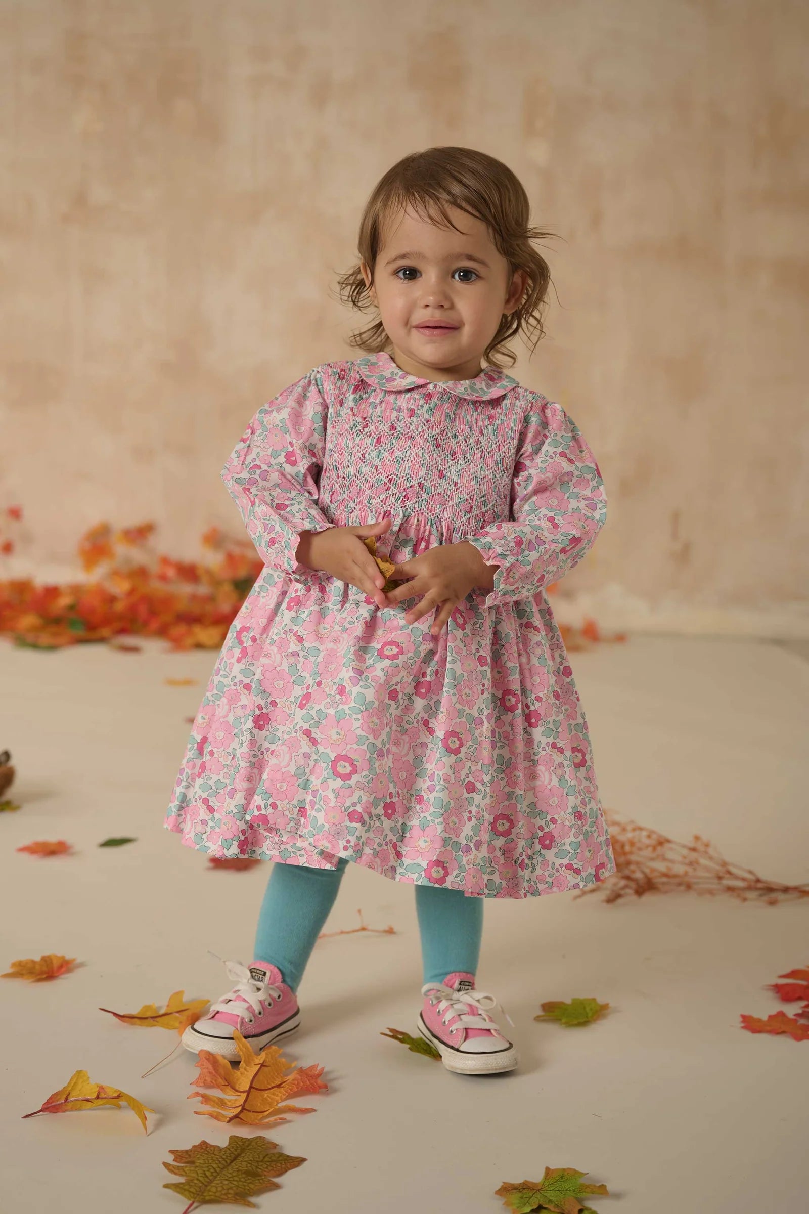 Question Everything Izzy Smocked Baby Dress