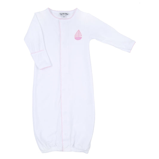 Magnolia Baby Sweet Sailing Embroidered Converter- Pink