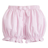 Little English Bow Bloomer - Light Pink Gingham