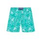 Vilebrequin Disco Green Turtles and Starfish Swim Trunks 