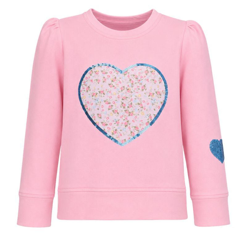 Azarhia Sequin Stay Sweet Applique Shirt