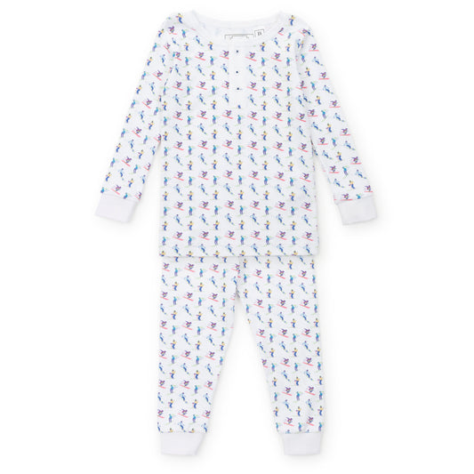 Lila and Hayes Jack Boys' Pajama Pant Set - Hitting the Slopes