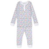Lila and Hayes Jack Boys' Pajama Pant Set - Grand Prix
