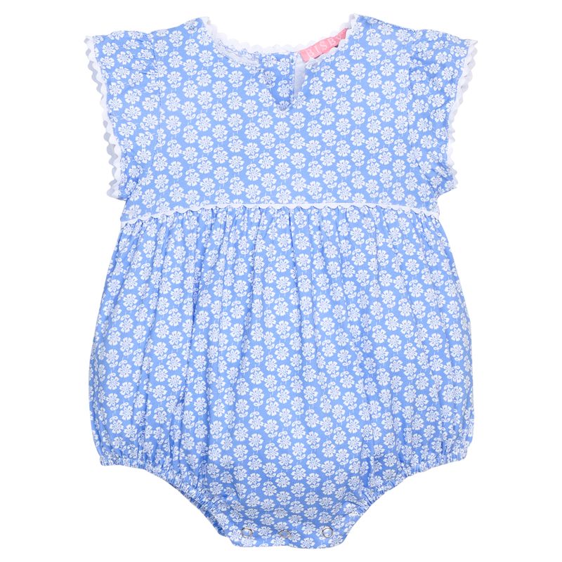 Bisby Positano Bubble- Periwinkle Block Print