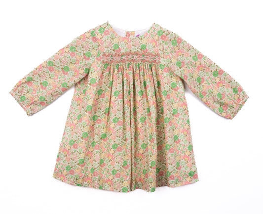 Felicie Rose Smocked Liberty Dress