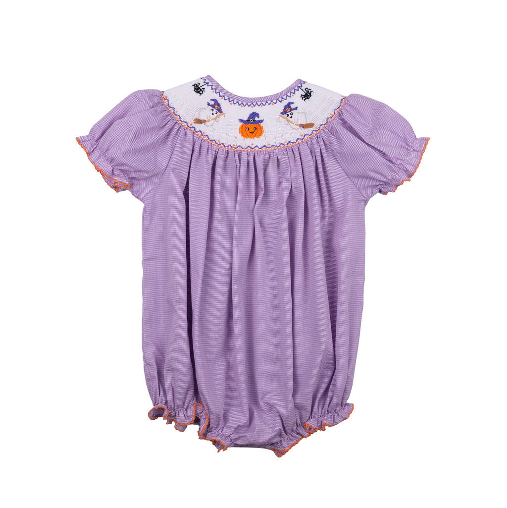Emmie Smocked Bubble made by Lulu Bebe