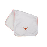 Lil' Longhorn Embroidered Burp Cloth mady by Magnolia Baby