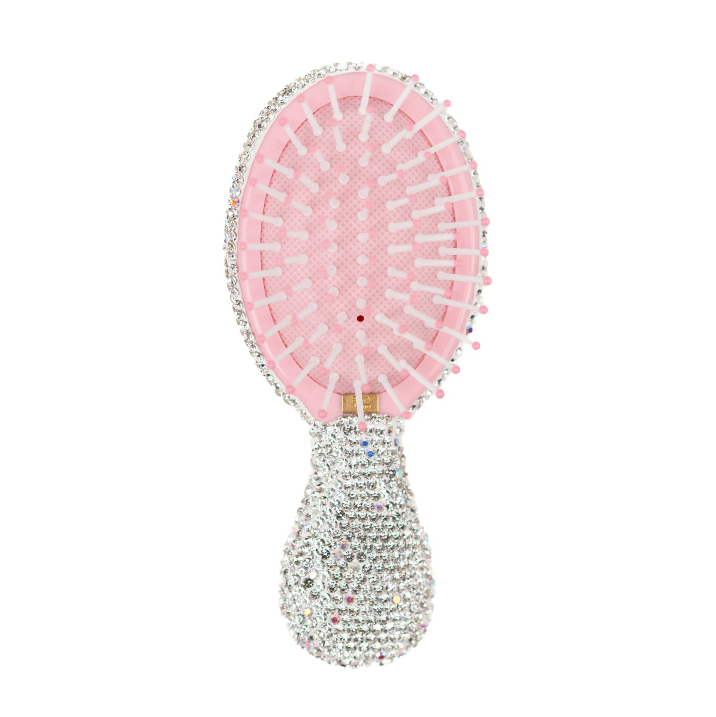 Small Fully Crystallized Clear Hair Brush