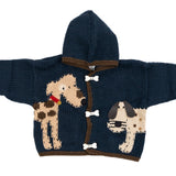 Woof Woof Hooded Knit Sweater