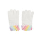 White Charm Winter Gloves