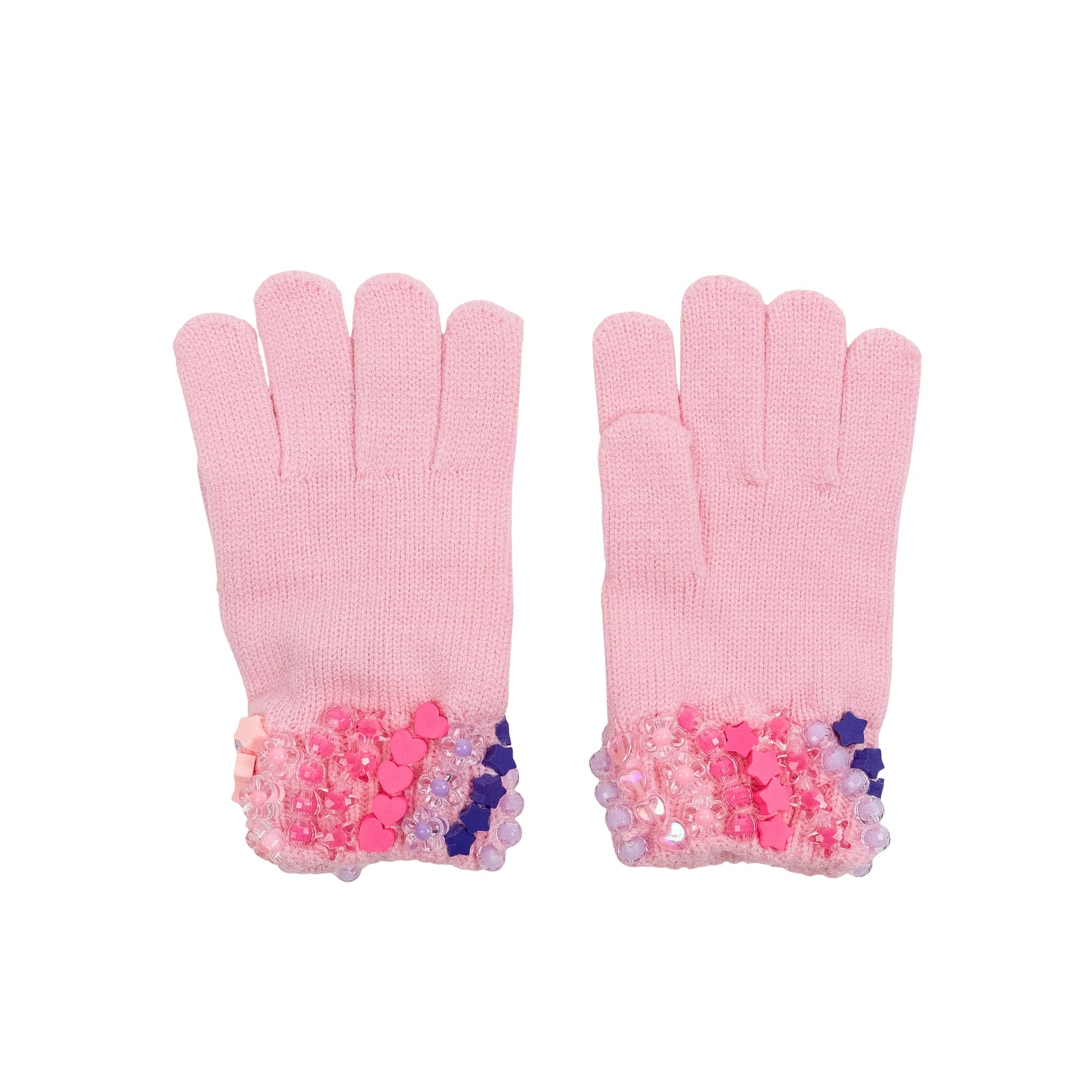 Pink Charm Winter Gloves