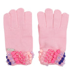 Bari Lynn Pink Charm Winter Gloves