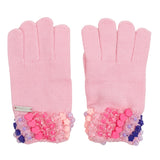 Bari Lynn Pink Charm Winter Gloves