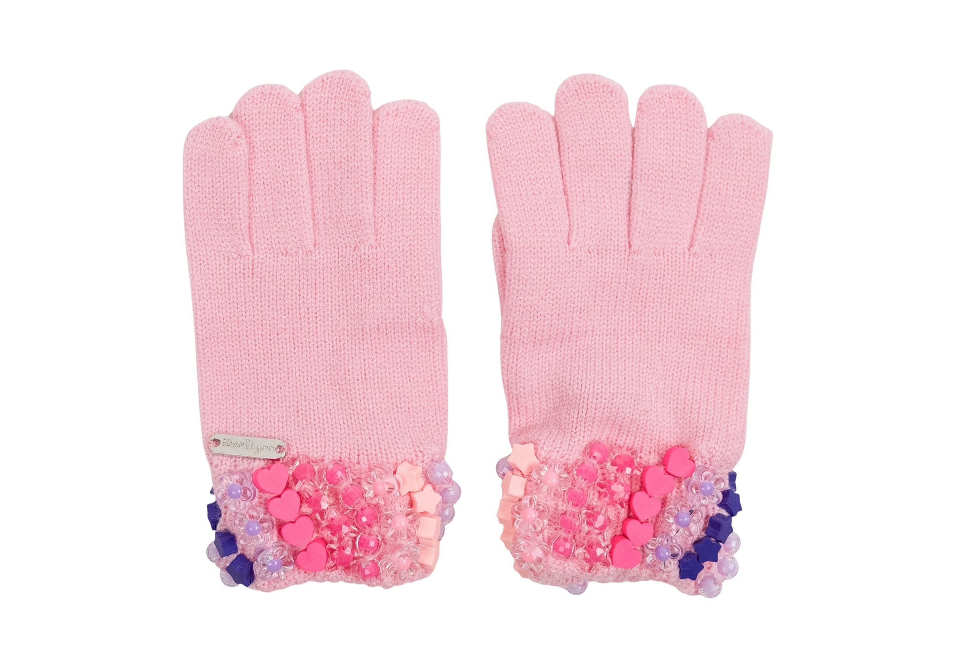 Bari Lynn Pink Charm Winter Gloves