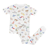 Texas Print Pajama Set