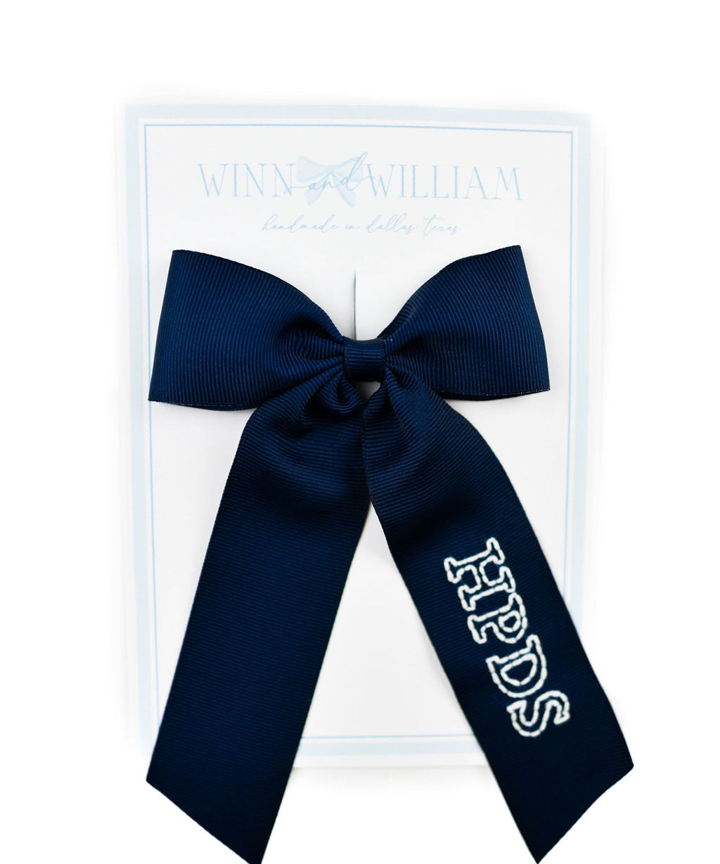 Winn and Williams Medium HPDS Bow - Navy
