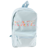 My Little Shop UK Betsy Light Pink Liberty of London Name Small Backpack - Light Blue