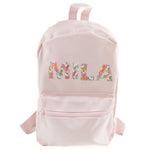 My Little Shop UK Betsy Light Pink Liberty of London Name Small Backpack - Pink