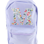 My Little Shop UK Betsy Gray Liberty of London Initial Small Backpack - Purple