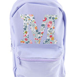 My Little Shop UK Betsy Gray Liberty of London Initial Small Backpack - Purple