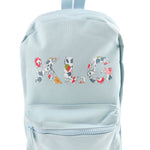 Betsy Gray Liberty of London Name Small Backpack - Light Blue