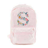 My Little Shop UK Betsy Gray Liberty of London Initial Small Backpack - Pink